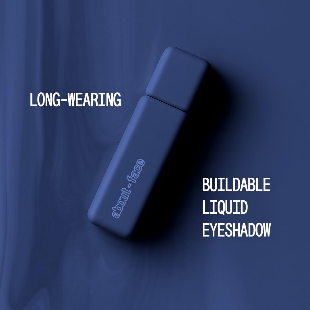 about-face Matte Fluid Eye Paint Capulets – High-Pigment Liquid Eyeshadow, Long-Lasting, No-Budge Matte Finish, Vegan & Cruelty-Free (Soft Brown)