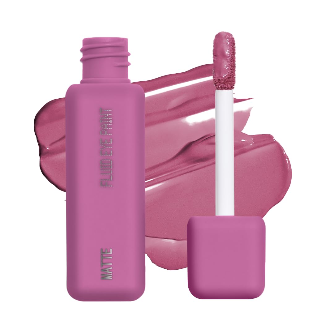 about-face Matte Fluid Eye Paint Capulets – High-Pigment Liquid Eyeshadow, Long-Lasting, No-Budge Matte Finish, Vegan & Cruelty-Free (Soft Brown)
