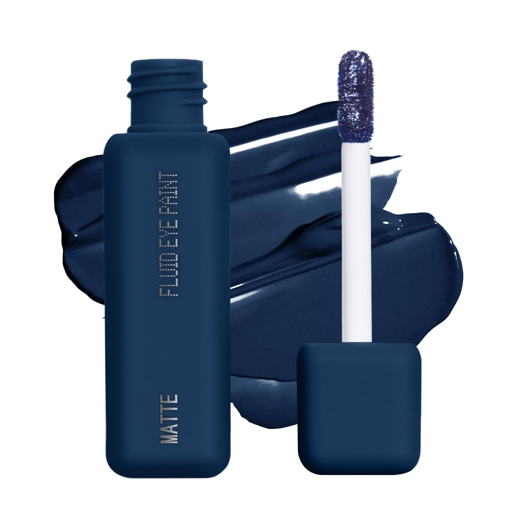 about-face Matte Fluid Eye Paint Capulets – High-Pigment Liquid Eyeshadow, Long-Lasting, No-Budge Matte Finish, Vegan & Cruelty-Free (Soft Brown)