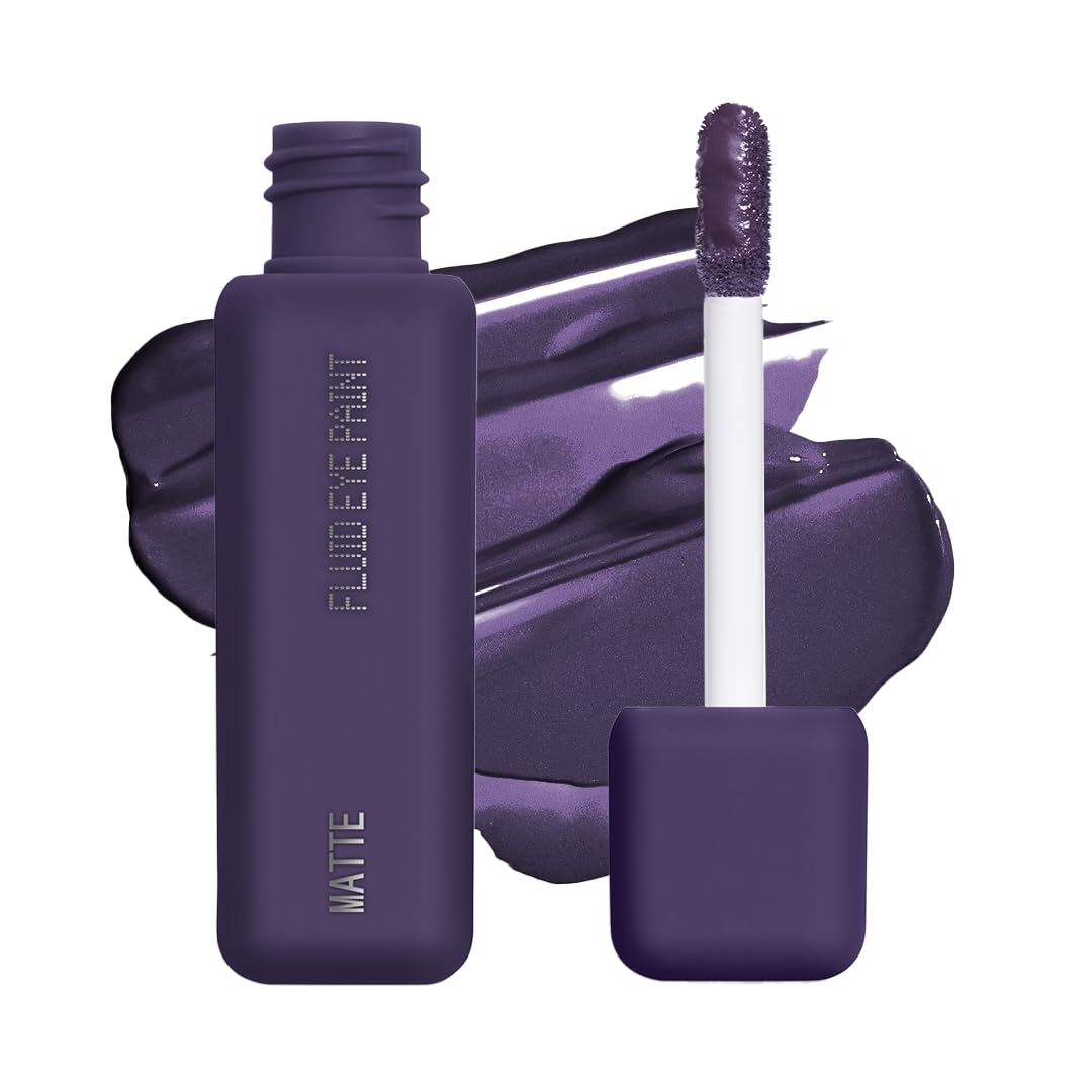 about-face Matte Fluid Eye Paint Capulets – High-Pigment Liquid Eyeshadow, Long-Lasting, No-Budge Matte Finish, Vegan & Cruelty-Free (Soft Brown)