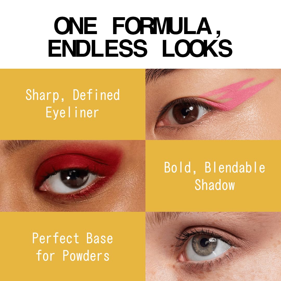 about-face Matte Fluid Eye Paint Capulets – High-Pigment Liquid Eyeshadow, Long-Lasting, No-Budge Matte Finish, Vegan & Cruelty-Free (Soft Brown)