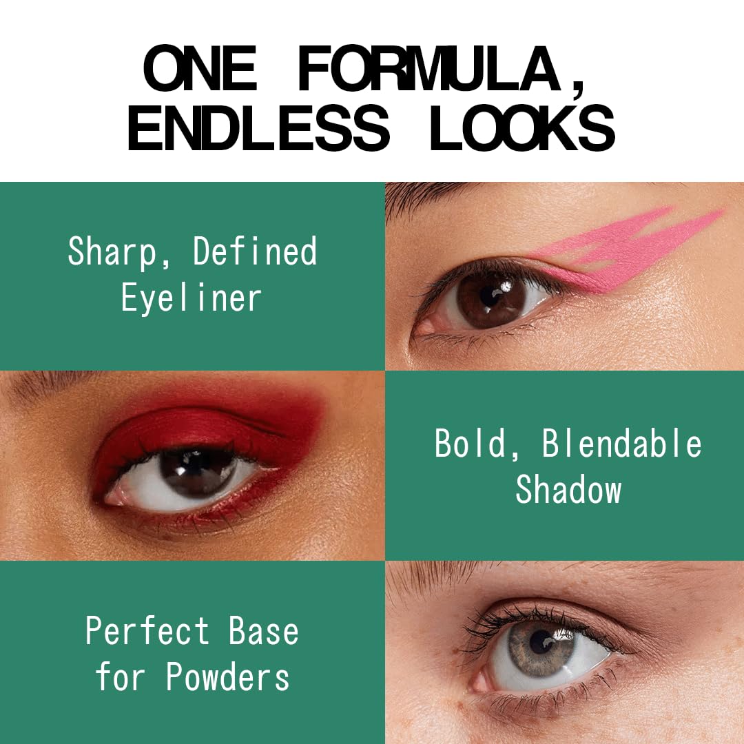 about-face Matte Fluid Eye Paint Capulets – High-Pigment Liquid Eyeshadow, Long-Lasting, No-Budge Matte Finish, Vegan & Cruelty-Free (Soft Brown)