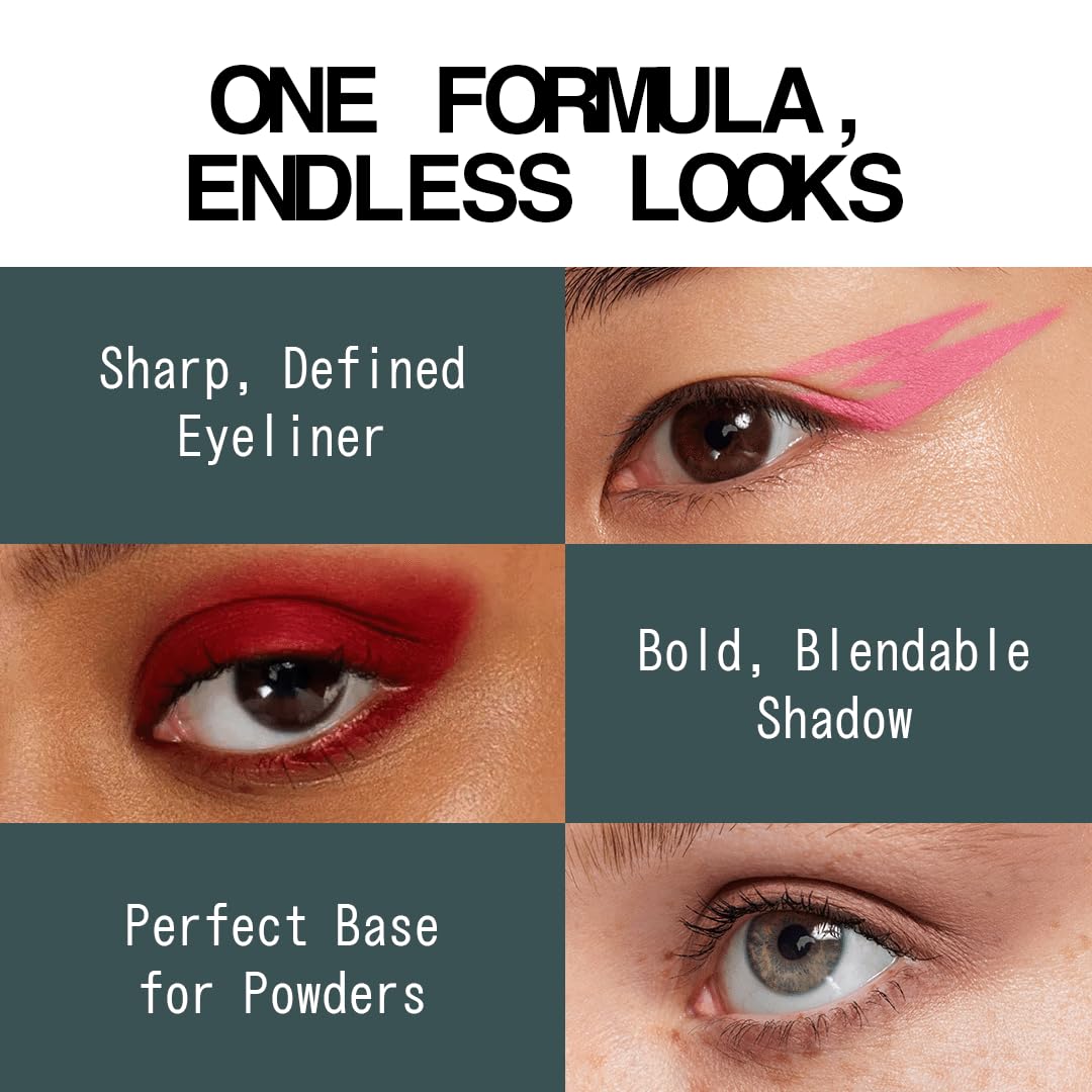 about-face Matte Fluid Eye Paint Capulets – High-Pigment Liquid Eyeshadow, Long-Lasting, No-Budge Matte Finish, Vegan & Cruelty-Free (Soft Brown)