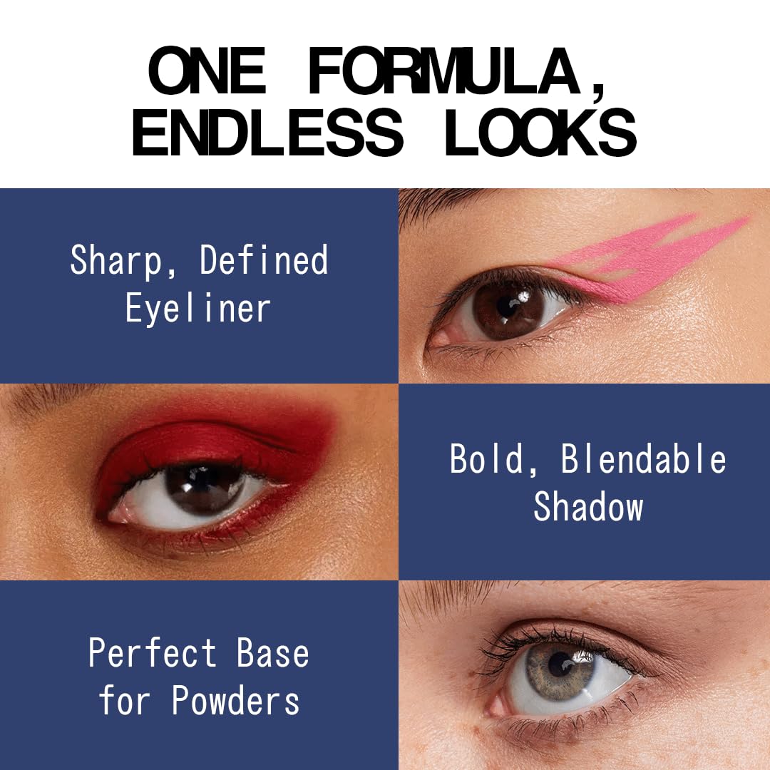 about-face Matte Fluid Eye Paint Capulets – High-Pigment Liquid Eyeshadow, Long-Lasting, No-Budge Matte Finish, Vegan & Cruelty-Free (Soft Brown)