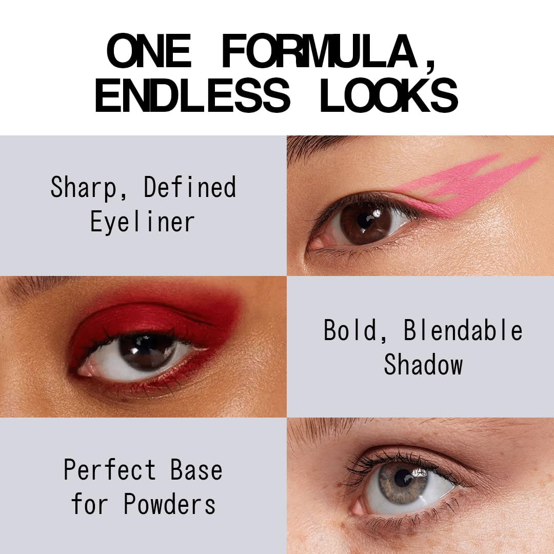 about-face Matte Fluid Eye Paint Capulets – High-Pigment Liquid Eyeshadow, Long-Lasting, No-Budge Matte Finish, Vegan & Cruelty-Free (Soft Brown)