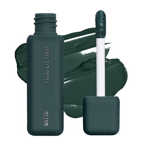 about-face Matte Fluid Eye Paint Capulets – High-Pigment Liquid Eyeshadow, Long-Lasting, No-Budge Matte Finish, Vegan & Cruelty-Free (Soft Brown)