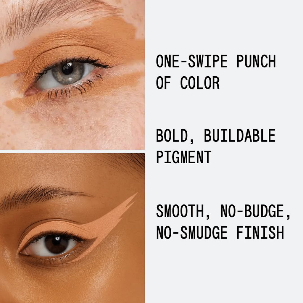 about-face Matte Fluid Eye Paint Capulets – High-Pigment Liquid Eyeshadow, Long-Lasting, No-Budge Matte Finish, Vegan & Cruelty-Free (Soft Brown)