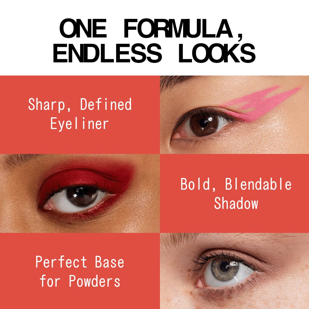 about-face Matte Fluid Eye Paint Capulets – High-Pigment Liquid Eyeshadow, Long-Lasting, No-Budge Matte Finish, Vegan & Cruelty-Free (Soft Brown)