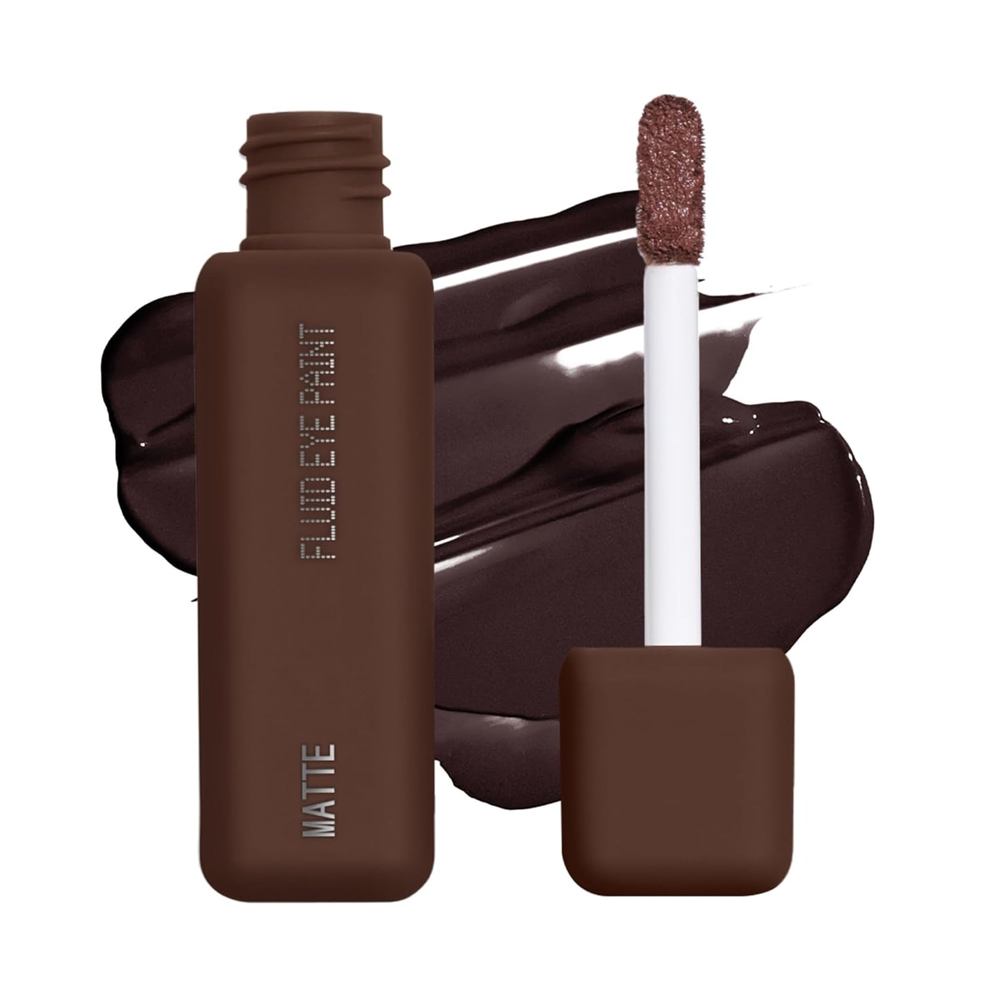 about-face Matte Fluid Eye Paint Capulets – High-Pigment Liquid Eyeshadow, Long-Lasting, No-Budge Matte Finish, Vegan & Cruelty-Free (Soft Brown)