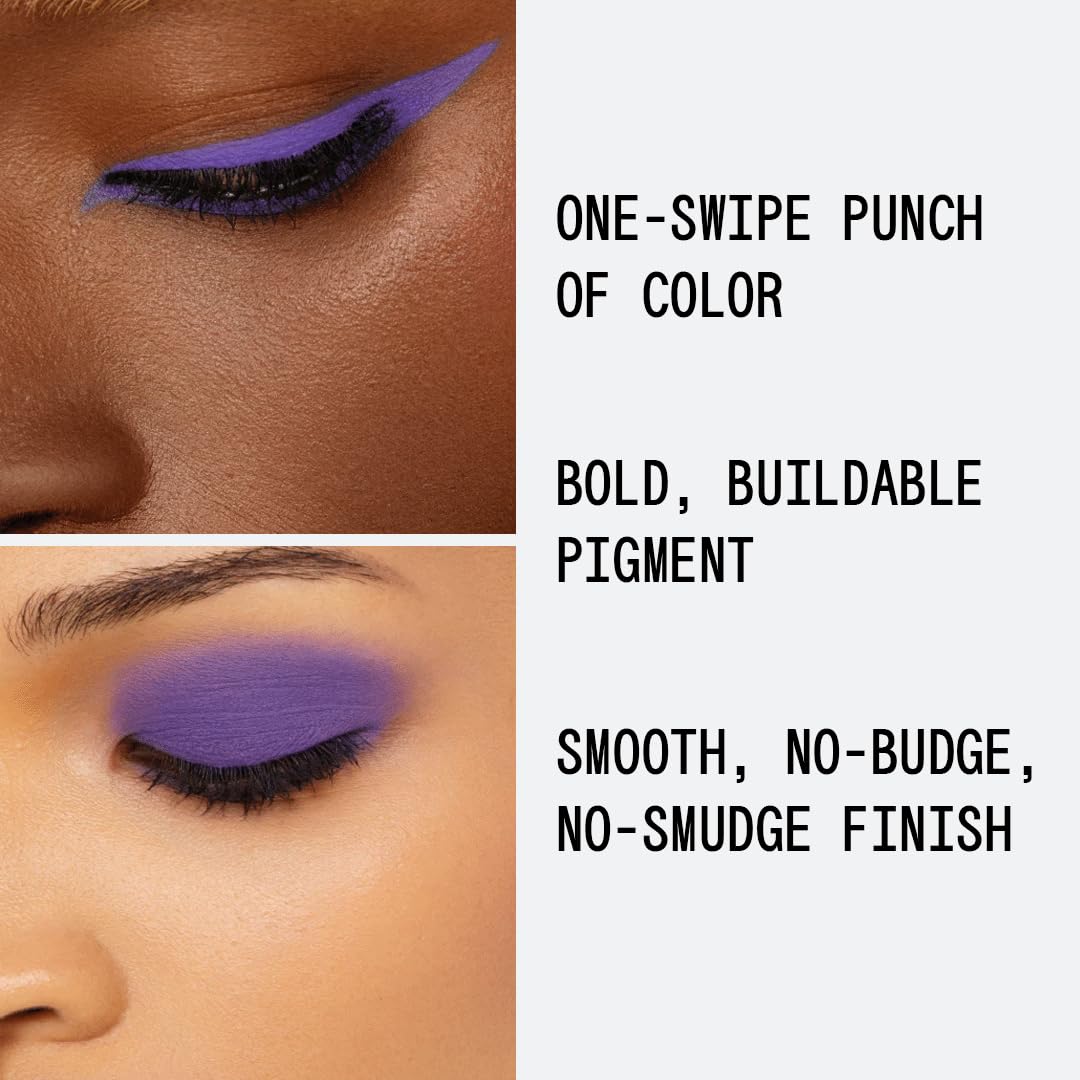about-face Matte Fluid Eye Paint Capulets – High-Pigment Liquid Eyeshadow, Long-Lasting, No-Budge Matte Finish, Vegan & Cruelty-Free (Soft Brown)