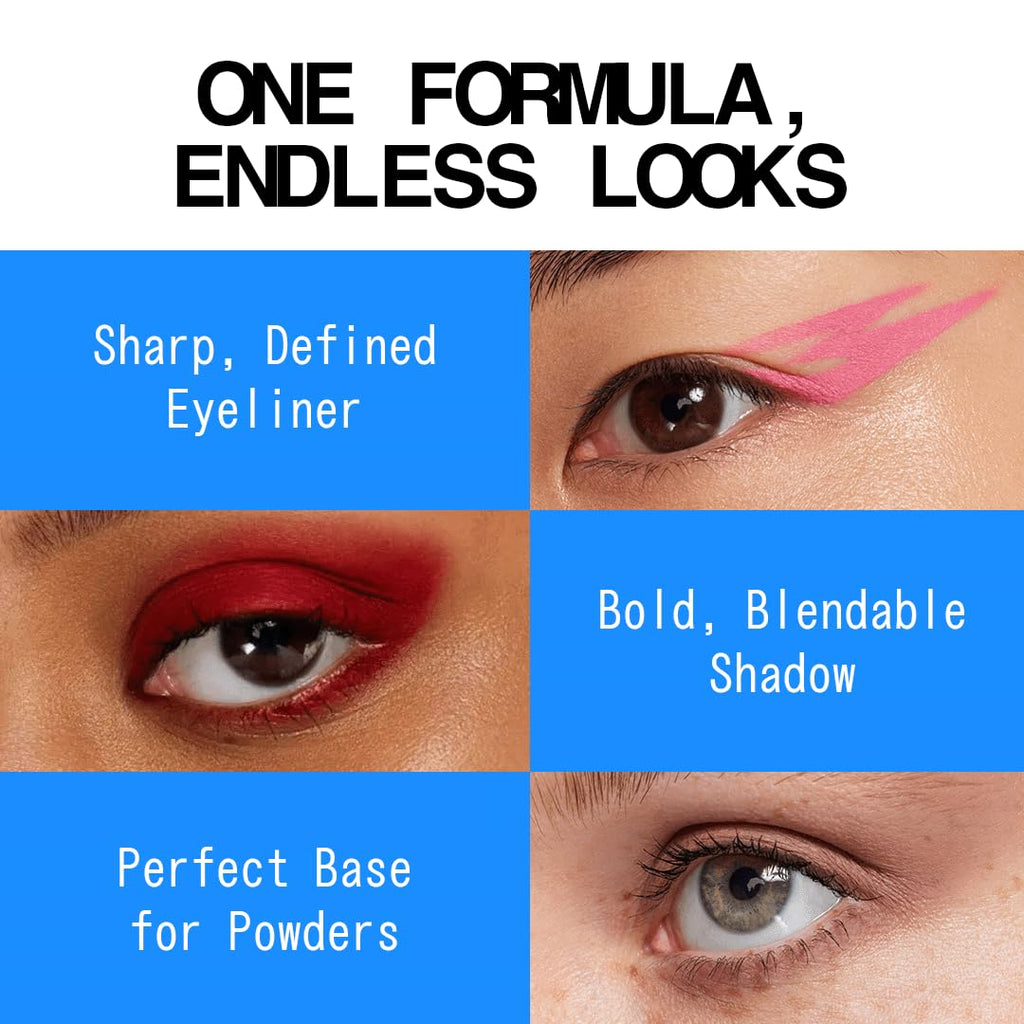 about-face Matte Fluid Eye Paint Capulets – High-Pigment Liquid Eyeshadow, Long-Lasting, No-Budge Matte Finish, Vegan & Cruelty-Free (Soft Brown)