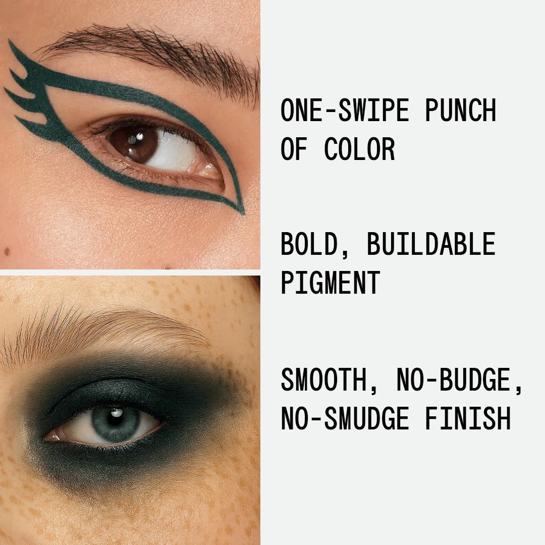 about-face Matte Fluid Eye Paint Capulets – High-Pigment Liquid Eyeshadow, Long-Lasting, No-Budge Matte Finish, Vegan & Cruelty-Free (Soft Brown)
