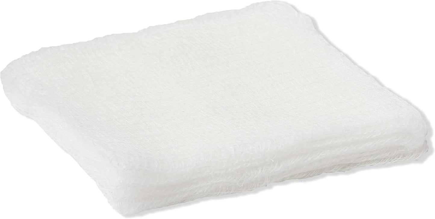 Medline 4 x 4 inch Gauze Sponges, 100% Cotton, 8-Ply Woven Non-Sterile Gauze (Pack of 200)